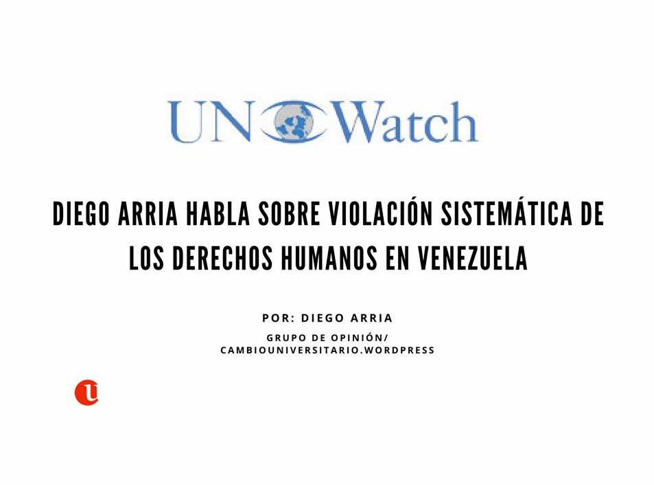 Intervención del Embajador Diego Arria de Venezuela en el Consejo de Derechos Humanos de las Naciones Unidas